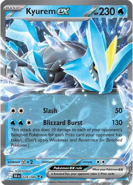 028/086 Kyurem EX - BLK