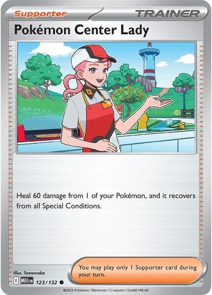 123/132 Pokemon Center Lady - MEG