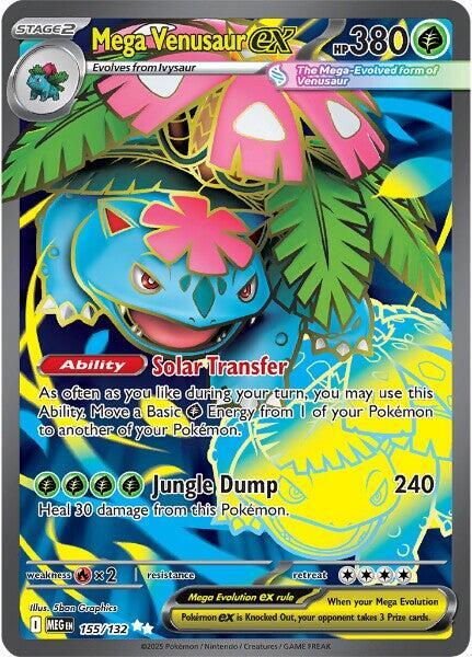 155/132 Mega Venusaur EX - MEG