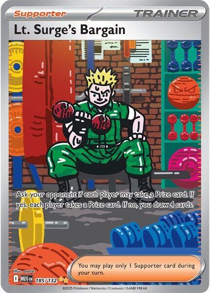 185/132 Lt. Surge's Bargain - MEG