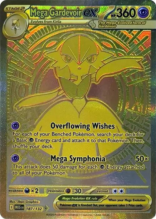 187/132 Mega Gardevoir EX - MEG