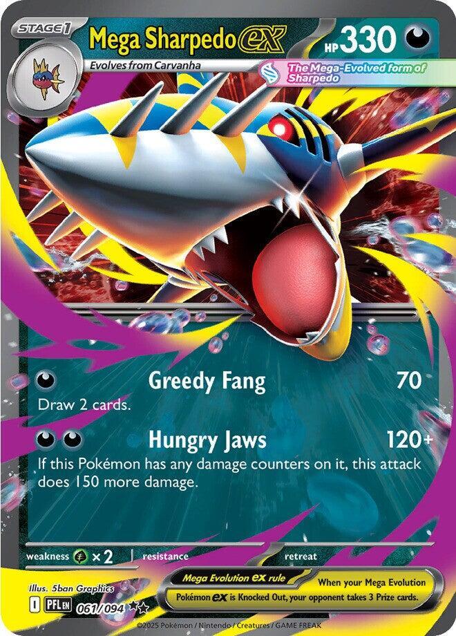 061/094 Mega Sharpedo EX - PFL