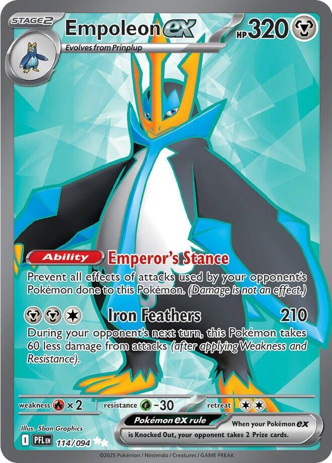 114/094 Empoleon EX - PFL