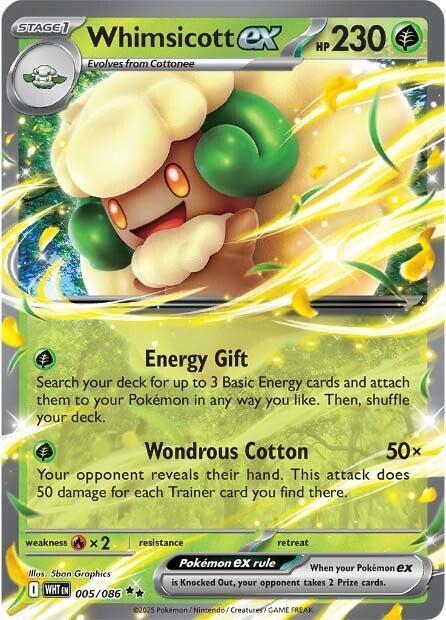 005/086 Whimsicott EX - WHT