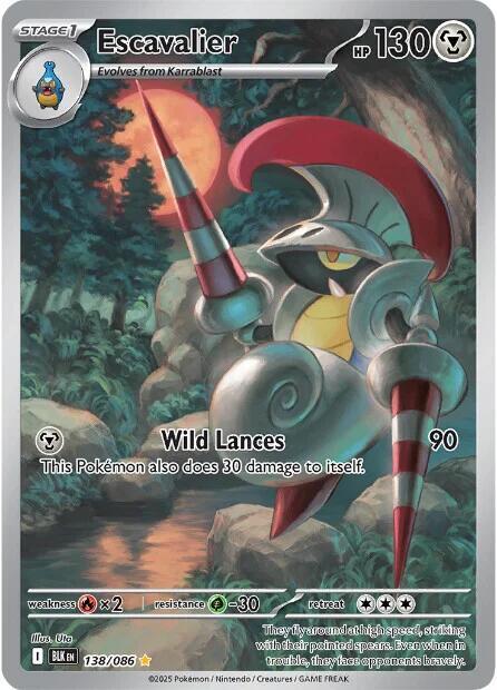 138/086 Escavalier - BLK