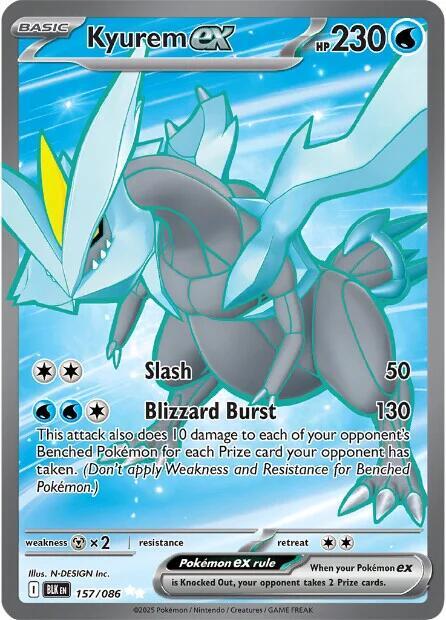 157/086 Kyurem EX - BLK