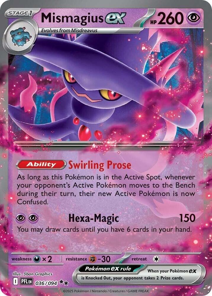 036/094 Mismagius EX - PFL