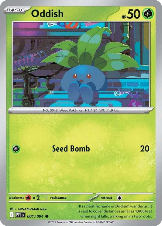 001/094 Oddish - PFL
