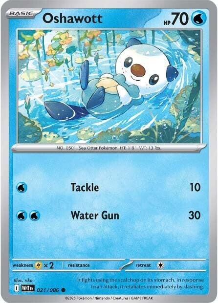 021/086 Oshawott - WHT