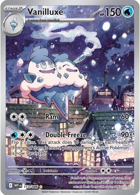 113/086 Vanilluxe - WHT