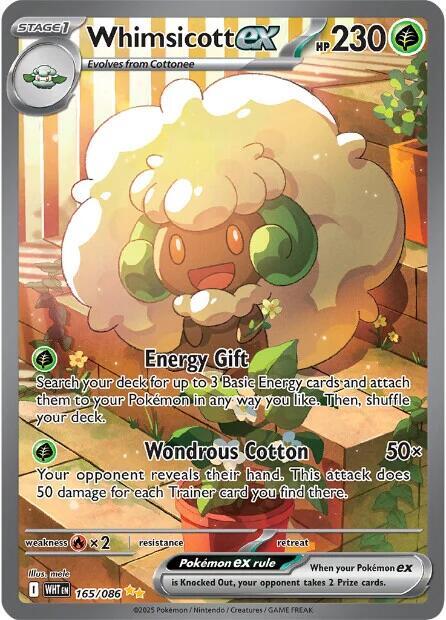 165/086 Whimsicott EX - WHT